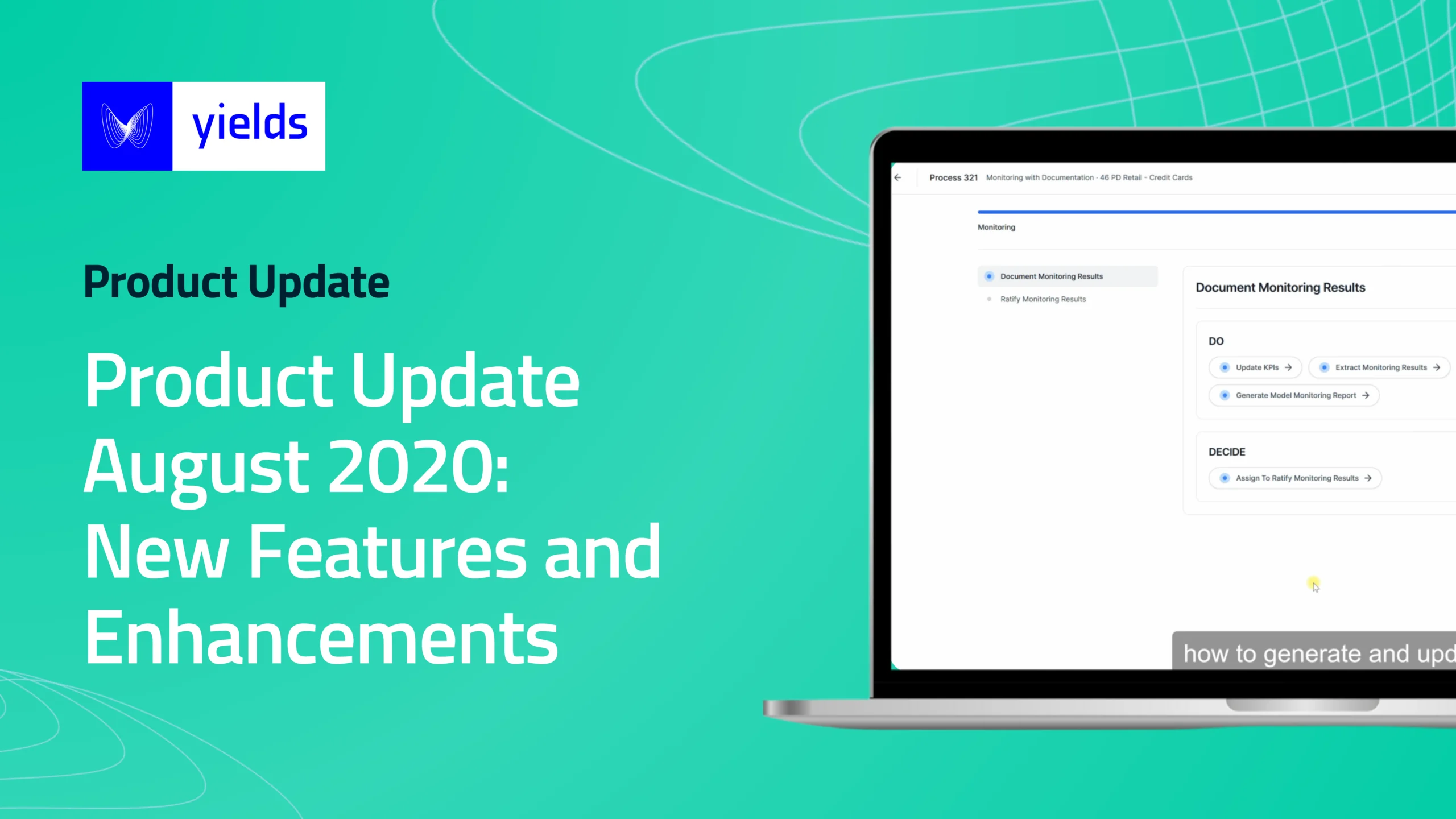 Product Update August 2020: New Features and Enhancements