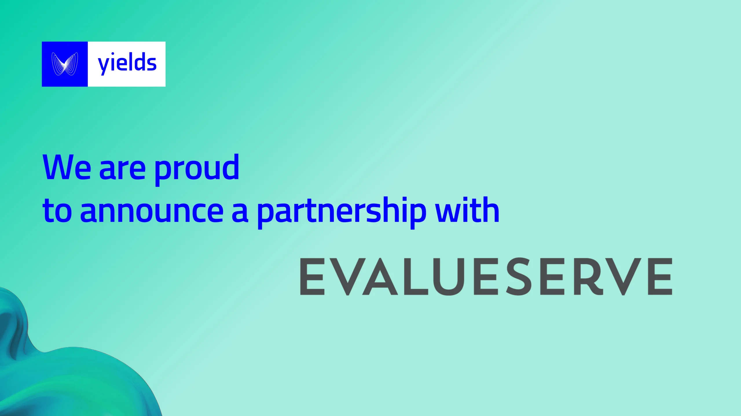 Yields and Evalueserve Form a Strategic Alliance